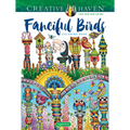 Creative Haven Fanciful Birds Coloring Book