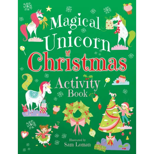 Magical Unicorn Christmas Activity Book