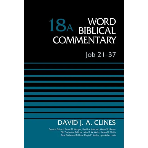 Job 21-37, Volume 18a: 18