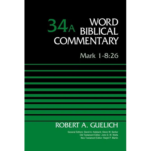 Mark 1-8:26, Volume 34a: 34