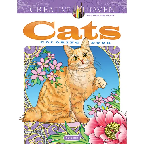Creative Haven Cats Coloring Book