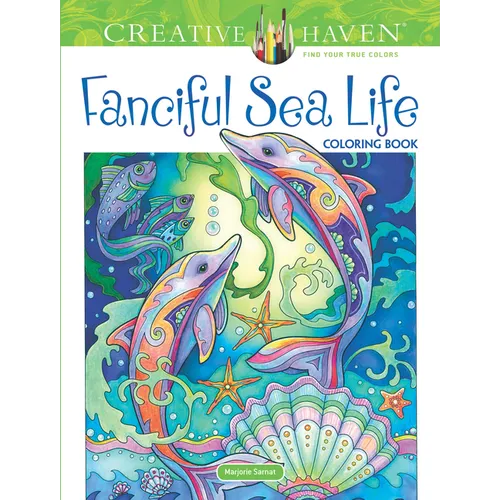 Creative Haven Fanciful Sea Life Coloring Book