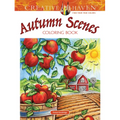 Creative Haven Autumn Scenes Coloring Book