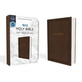 NIV, Holy Bible, Soft Touch Edition, Imitation Leather, Brown, Comfort Print