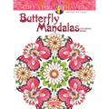 Creative Haven Butterfly Mandalas Coloring Book