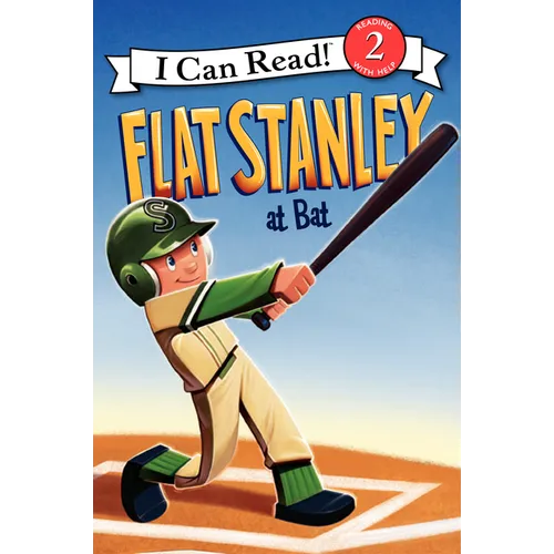 Flat Stanley at Bat