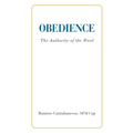 Obedience. The Authority of the Word