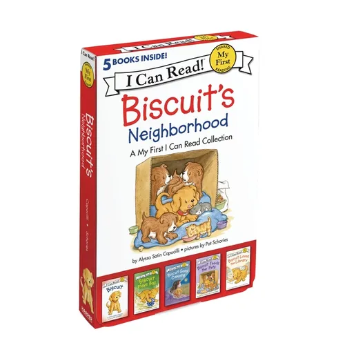 Biscuit's Neighborhood: A Box of 5 Stories for Beginning Readers and Dog Lovers