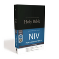 NIV, Pew and Worship Bible, Large Print, Hardcover, Black