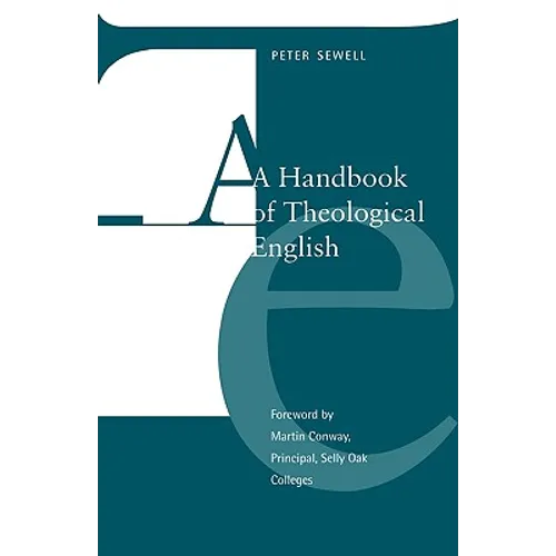 A Handbook of Theological English