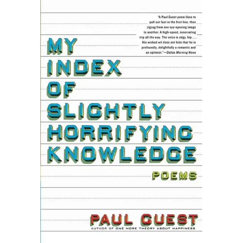 My Index of Slightly Horrifying Knowledge