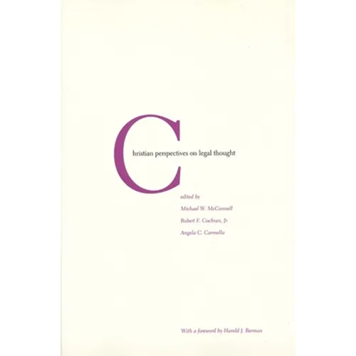 Christian Perspectives on Legal Thought